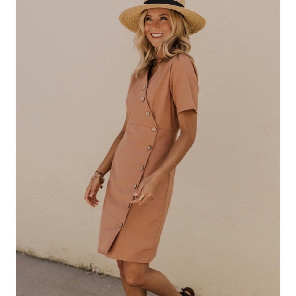 Roolee Naples Button Dress